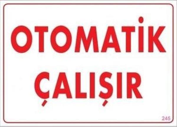 Uyarı Levhası Otomatik Çalışır "245" - Image 1