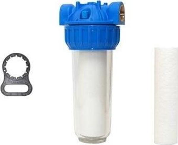 Aquafer 10 inç Spun Su Filtresi 3/4 inc 10 Mikron - Image 1