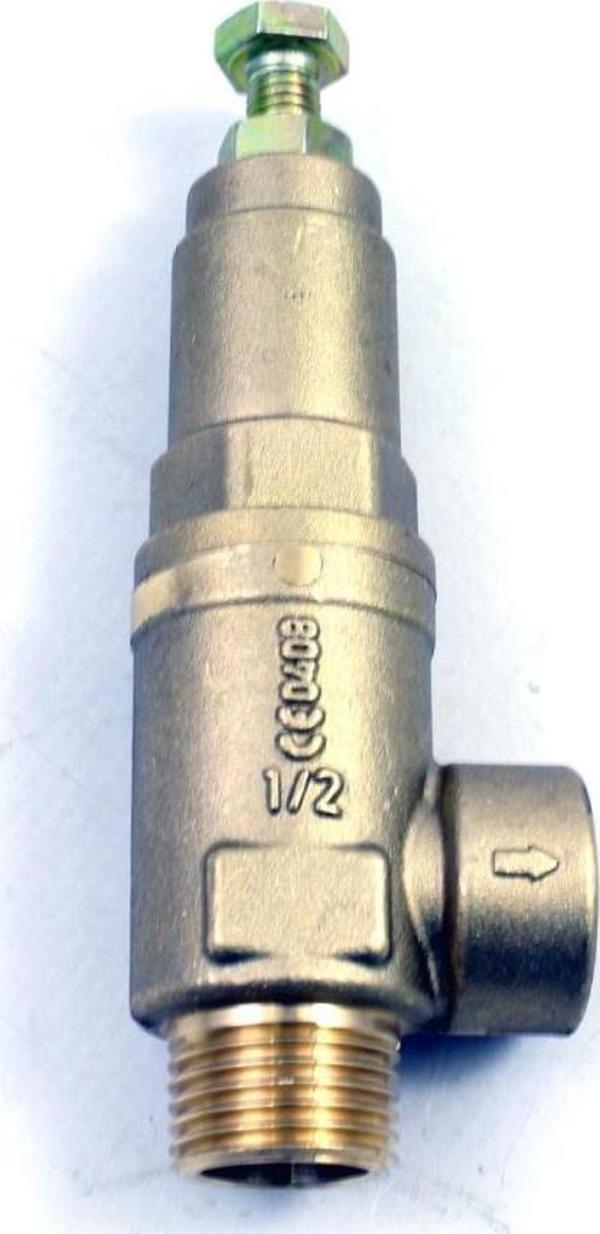 Pakkens 1/2'' Ayarlı Emniyet Ventili DN15 Erkek - Image 1