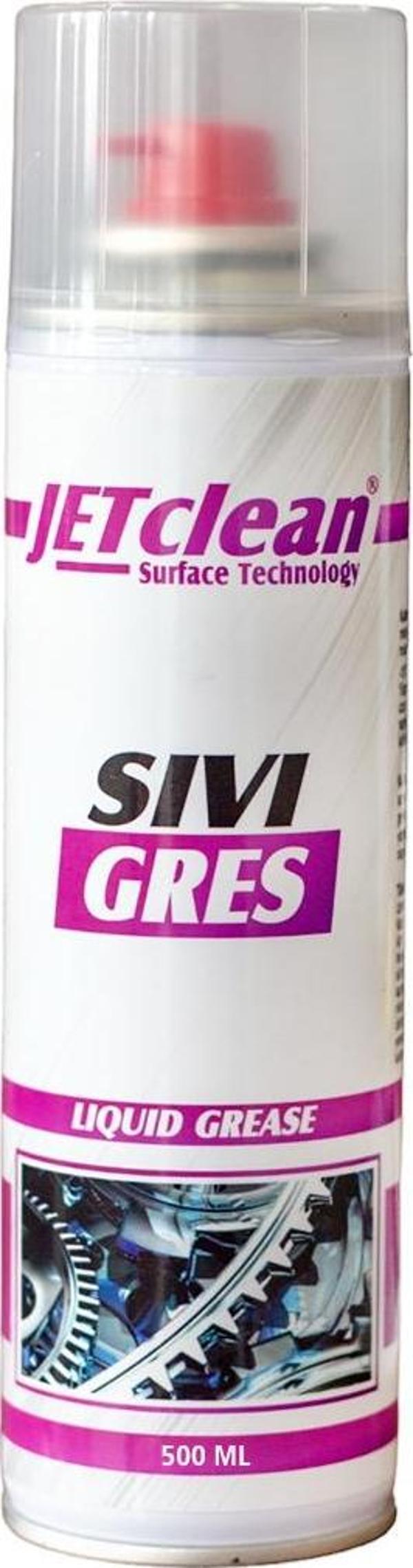 JetClean 500 Ml Sprey Sıvı Gres Yağı Makine Bakım Aşınma Önleyici Yağ - Image 1