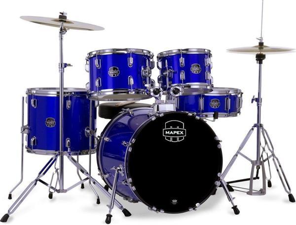 Mapex Comet Akustik Bateri Seti 18+10+12+14F+14S (CM5844FTCIB) - Image 1
