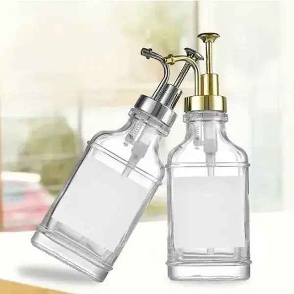 Cam Sıvı Sabunluk Losyonluk Krom - Image 1