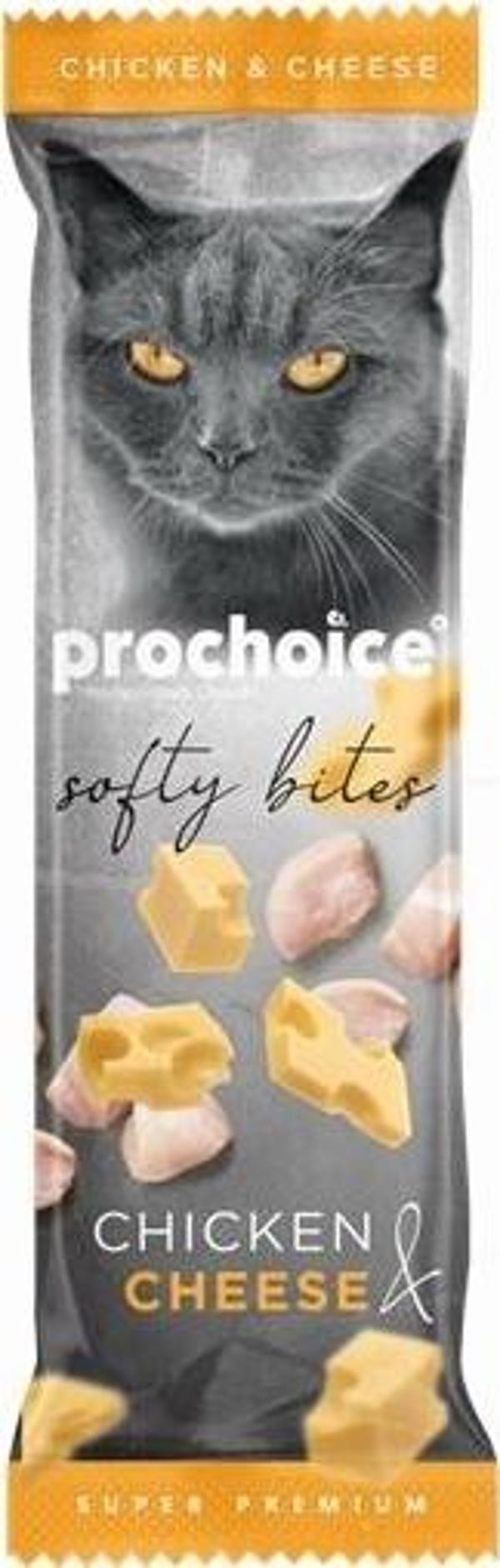 Prochoice Softy Bites Chicken & Cheese Kediler için Yumuşak Atıştırmalık 10 gr - Image 1