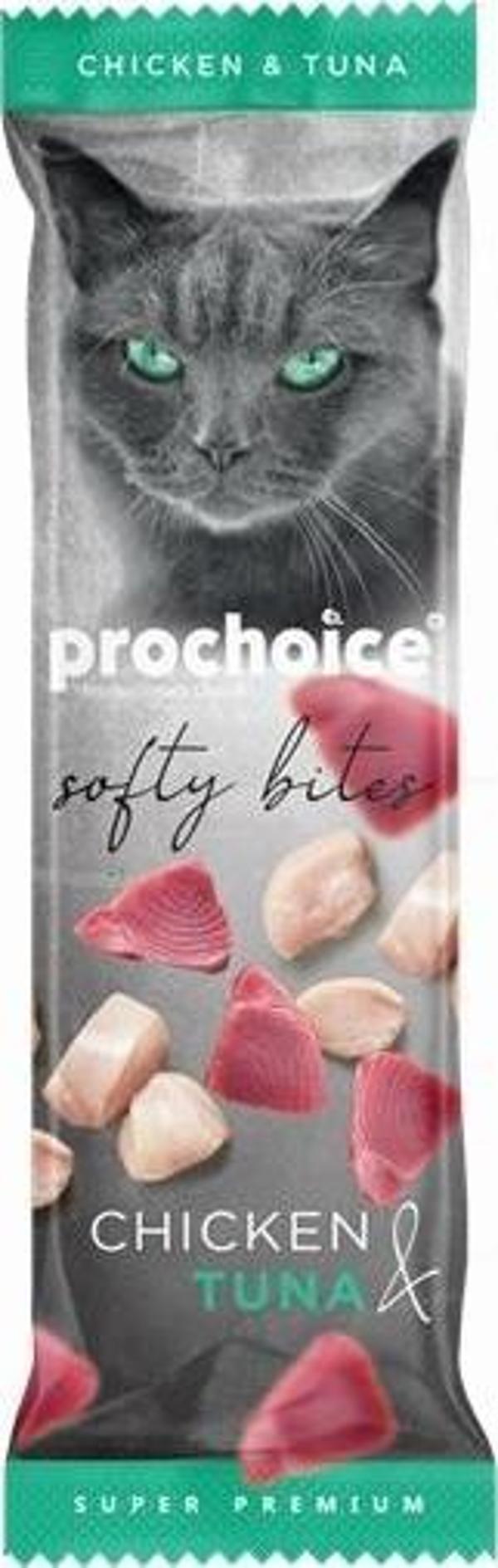 Prochoice Softy Bites Chicken & Tuna Kediler için Yumuşak Atıştırmalık 10 gr - Image 1