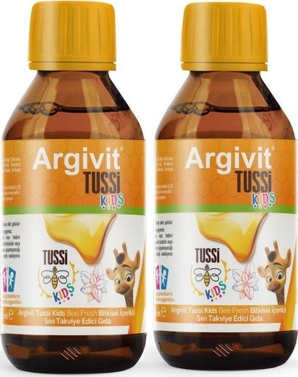 Argivit Tussi Kids Şurup 2'li Paket 150 ml - Image 1