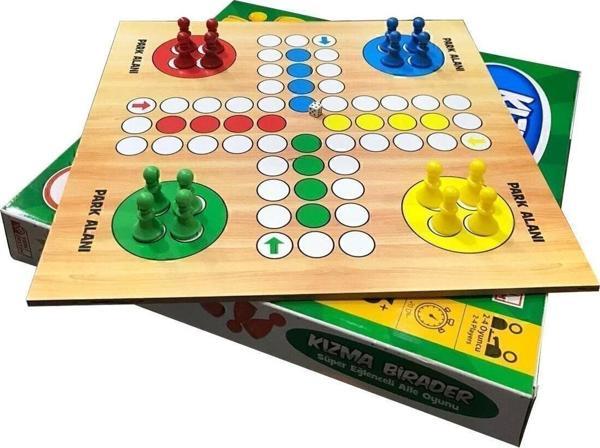 Ans Toys Ahşap Kızma Birader Kutu Oyunu - Image 1