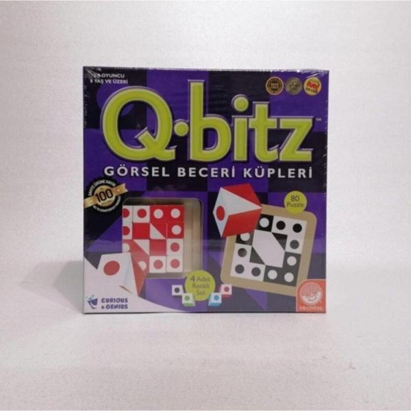 Curious&Genius Q-Bitz Görsel Beceri Küpleri - Akıl Ve Zeka Oyunu - Image 1