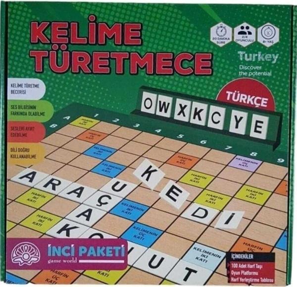 Ritoys Ahşap Kelime Oyunu Premium - Image 1