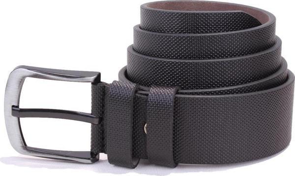 Dagoster DMK26-456 Siyah Baskılı 4.5 cm Suni Deri Erkek Kemer - Image 1