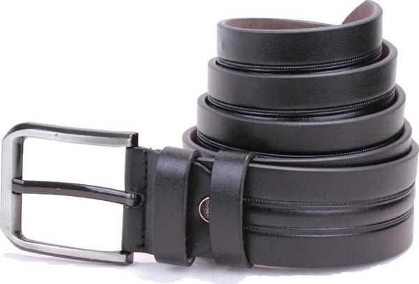 Dagoster DMK26-457 Siyah 4.5 cm Suni Deri Erkek Kemer - Image 1