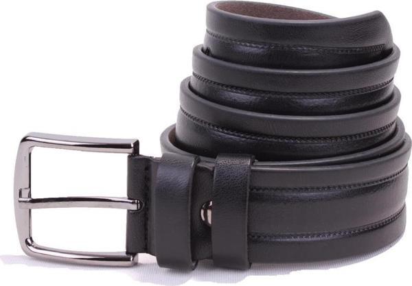 Dagoster DMK26-351 Siyah 4 cm Suni Deri Erkek Kemer - Image 1