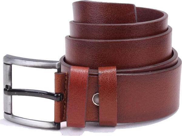 Dagoster DMK26-463DG Taba 4.5 cm Hakiki Deri Erkek Kemer - Image 1