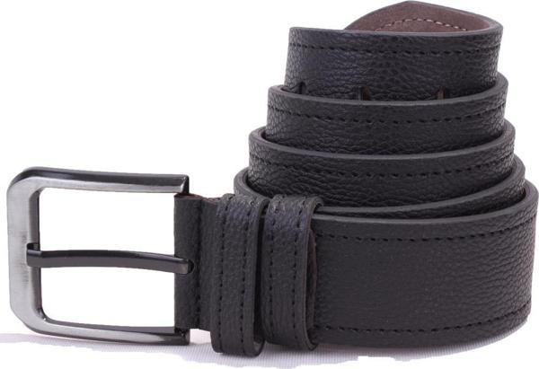 Dagoster DMK26-451 Siyah 4.5 cm Suni Deri Erkek Kemer - Image 1