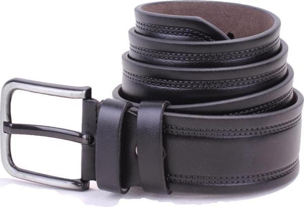 Dagoster DMK26-452 Siyah 4.5 cm Suni Deri Erkek Kemer - Image 1