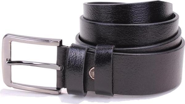 Dagoster DMK26-467DG Siyah 4 cm Hakiki Deri Erkek Kemer - Image 1