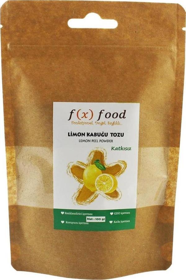 Fx Food Limon Kabuğu Tozu Katkısız 100 g ℮ - Image 1