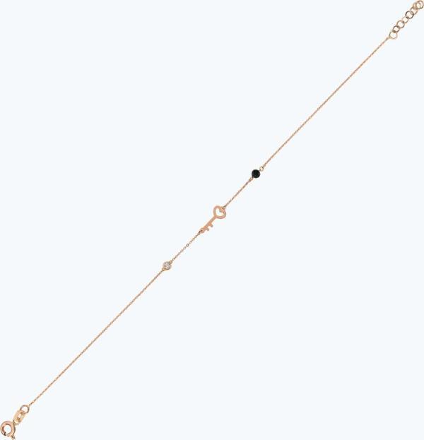 Pırlanta Spinel Taşlı Anahtar Bileklik - Image 1