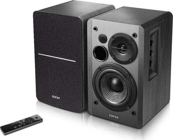 Edifier R1280DBs Subwoofer Çıkışlı, Optik Girişli, 4'' Bass Ünitesi Multi-Media 2.0 Aktif Hoparlör 42W RMS Siyah - Image 1