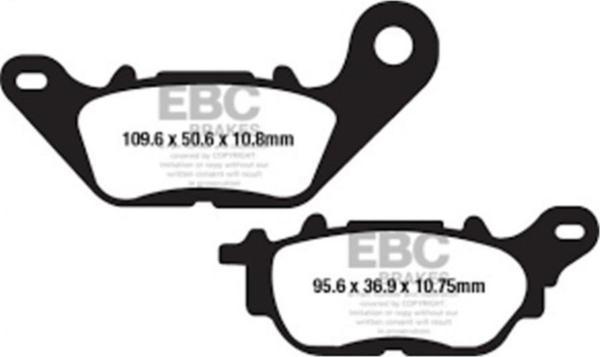 Ebc Fren Balatası Fa662hh Yamaha Yzf-r25 Abs - Image 1