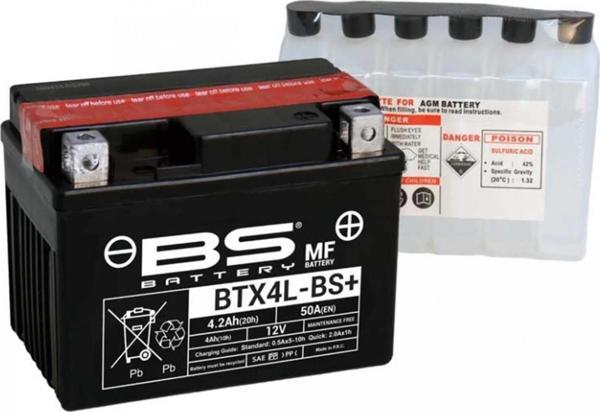 Bs Akü Btx4l-bs / Btz5s-bs 12v4ah 2012-2016 Ktm 350 Exc-f Six Days - Image 1
