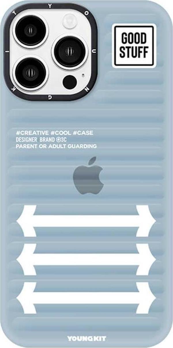 YoungKit iPhone 14 Pro Max Uyumlu Kılıf Luggage FireFly Serisi Kapak - Image 1