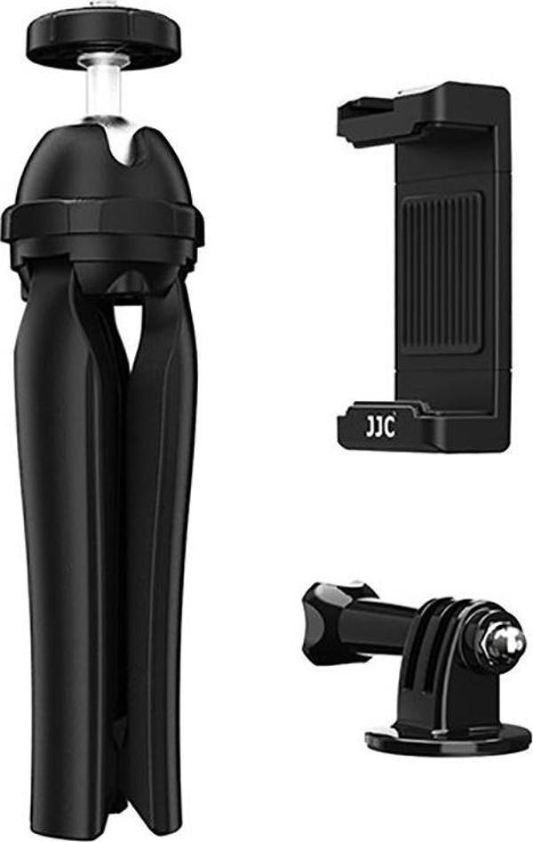 JJC TP-MT1K Hero Aksiyon Kamera ve Telefon Adaptörlü Mini Tripod - Image 1