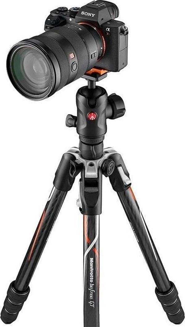 Manfrotto MKBFRTC4GTA-BH Befree GT - Carbon Alpha Tripod - Image 1