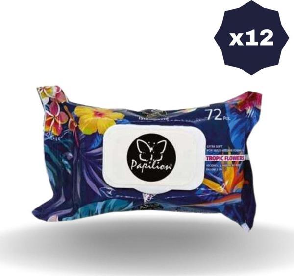 Papilion Islak Havlu 72'Li - (12 Adet) - Image 1