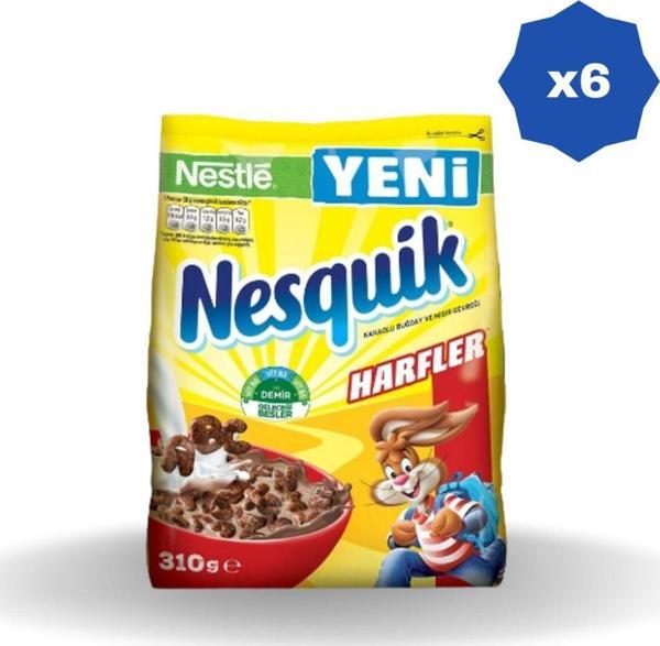 Nesquik Mısır Gevreği Harfler 310 Gr. - (6 Adet) - Image 1