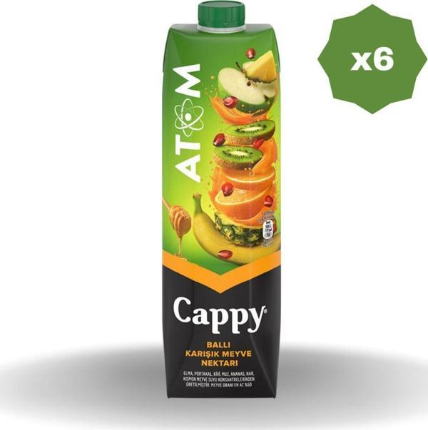 Cappy Ballı Atom Nektarı 1 Lt - (6 Adet) - Image 1