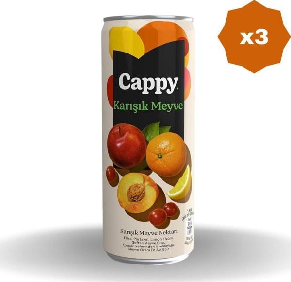 Cappy Karışık Nektarı Kutu 330 Ml - (3 Adet) - Image 1