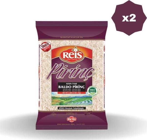 Reis Gönen Baldo Pirinç 1Kg X 2 Adet - Image 1