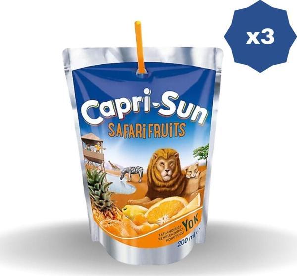 Capri - Sun Capri Sun Safari 200 Ml - (3 Adet) - Image 1