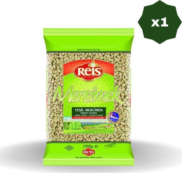 Reis Yeşil Mercimek 2,5Kg X 1 Adet - Image 1