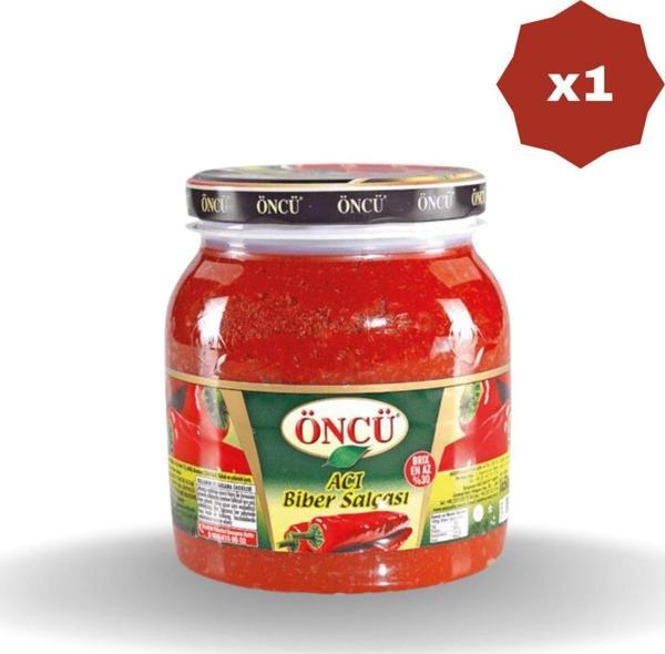 Öncü Acı Biber Salçası 1650 Gr - (1 Adet) - Image 1