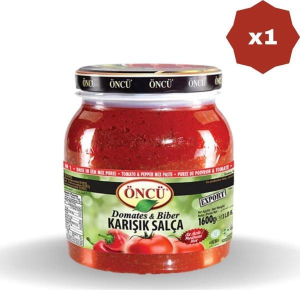 Öncü Salça Karışık 1600 Gr - (1 Adet) - Image 1