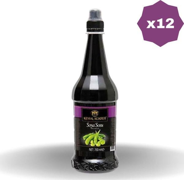Kemal Kükrer Soya Sosu Pet 750 Ml - (12 Adet) - Image 1