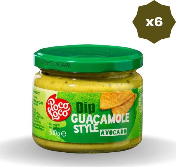 Poco Loco Poco Logo Guacomole Dip Sos 300 Gr X 6 Adet - Image 1