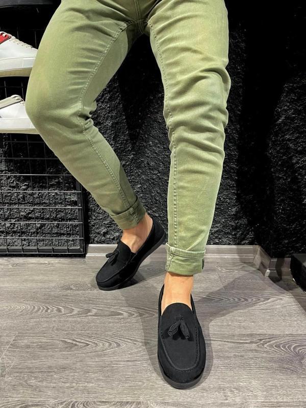 Knack Loafer Siyah Erkek Ayakkabısı - Image 1