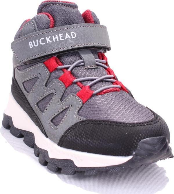 Buckhead 4351 Gri Kırmızı Ortopedik Günlük Erkek Çocuk Bot - Image 1