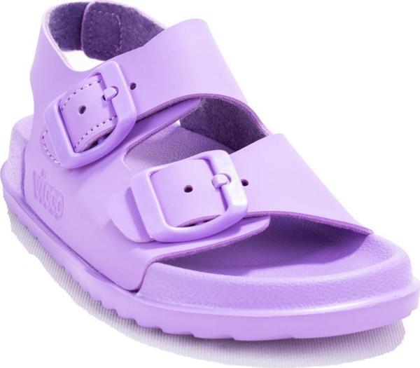 Vicco Miyu 321F23Y253 Lila Ortopedik Günlük Kız Çocuk Spor Sandalet - Image 1