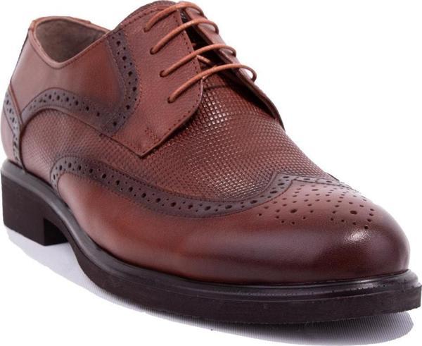 Dagoster DMA08-861 Taba Ortopedik Günlük Erkek Deri Ayakkabı - Image 1