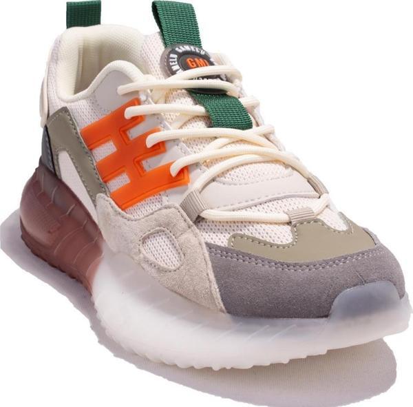 Gamelu TOD Bej Ortopedik Günlük Erkek Spor Ayakkabı - Image 1