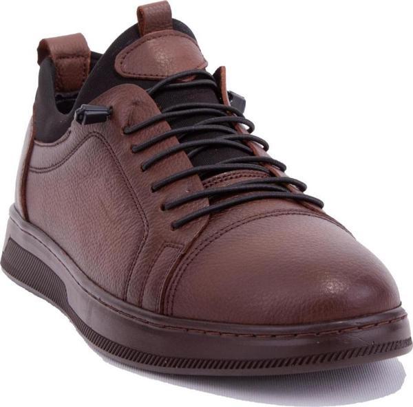 Dagoster DMA08-2008 Taba Ortopedik Günlük Erkek Deri Ayakkabı - Image 1