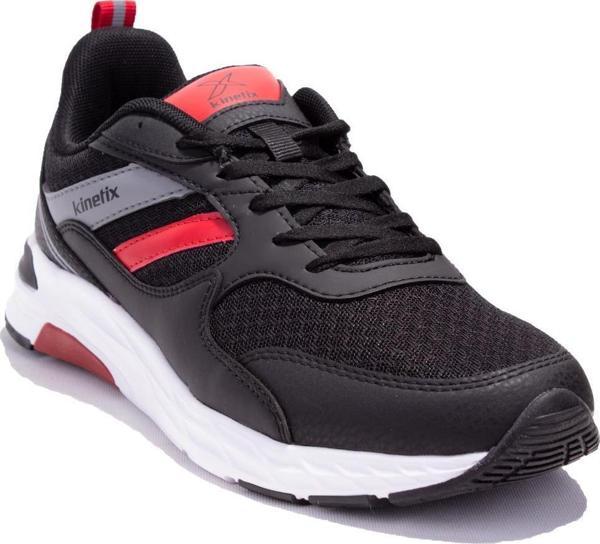 Kinetix Axıon Tx Siyah Kırmızı Ortopedik Günlük  Erkek Spor Ayakkabı - Image 1