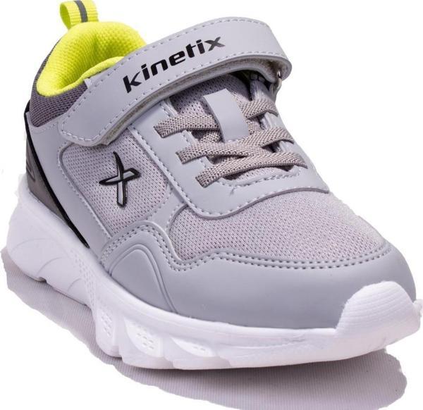 Kinetix Fender Gri Yeşil Ortopedik Günlük Erkek Çocuk Spor Ayakkabı - Image 1