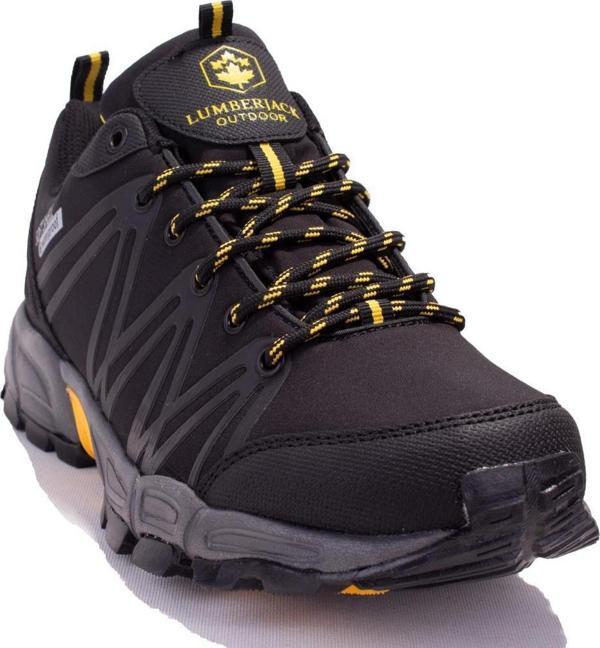 Lumberjack Shell Siyah Sarı Ortopedik Outdoor Waterproof Erkek Spor Ayakkabı - Image 1