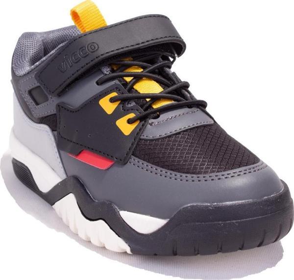 Vicco Orio 346F24K332 Siyah Ortopedik  Günlük Erkek Çocuk Spor Ayakkabı - Image 1