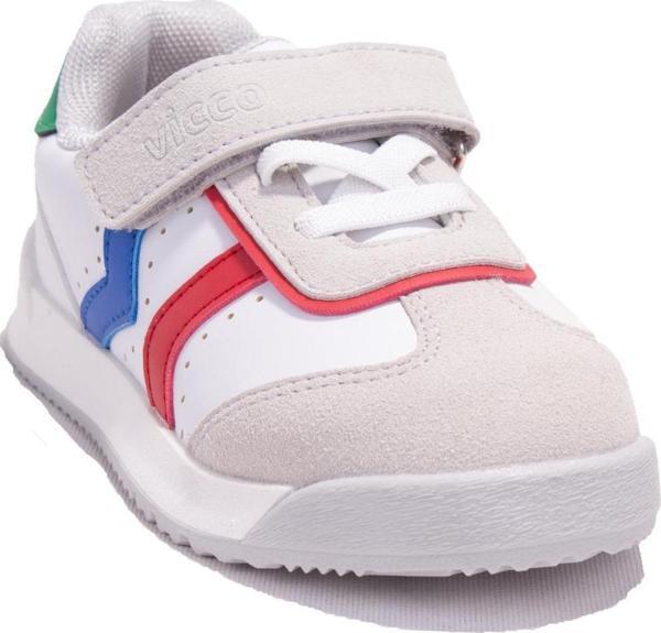 Vicco Kiev 346P24K310 Beyaz Ortopedik Erkek Çocuk Spor Ayakkabı - Image 1