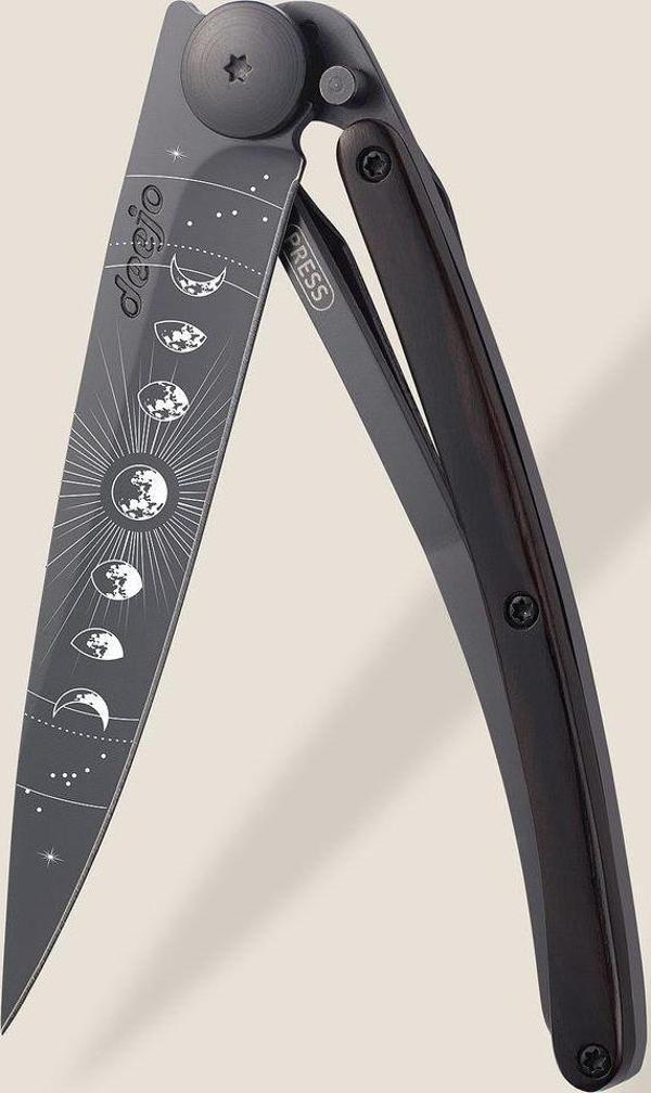 Deejo 37g, Ebony Wood / Moon Phase - Image 1